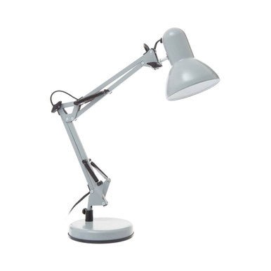 Payton Studio Matte Grey Metal Lamp - Bargainia.com - 5018705989129