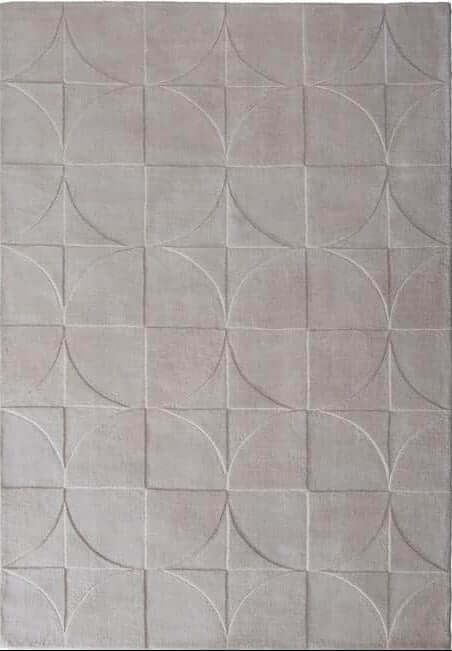 Penny Geometric Wool Rug - Bargainia.com - 5026134637016 - PENNYX_CREAMX_120X170