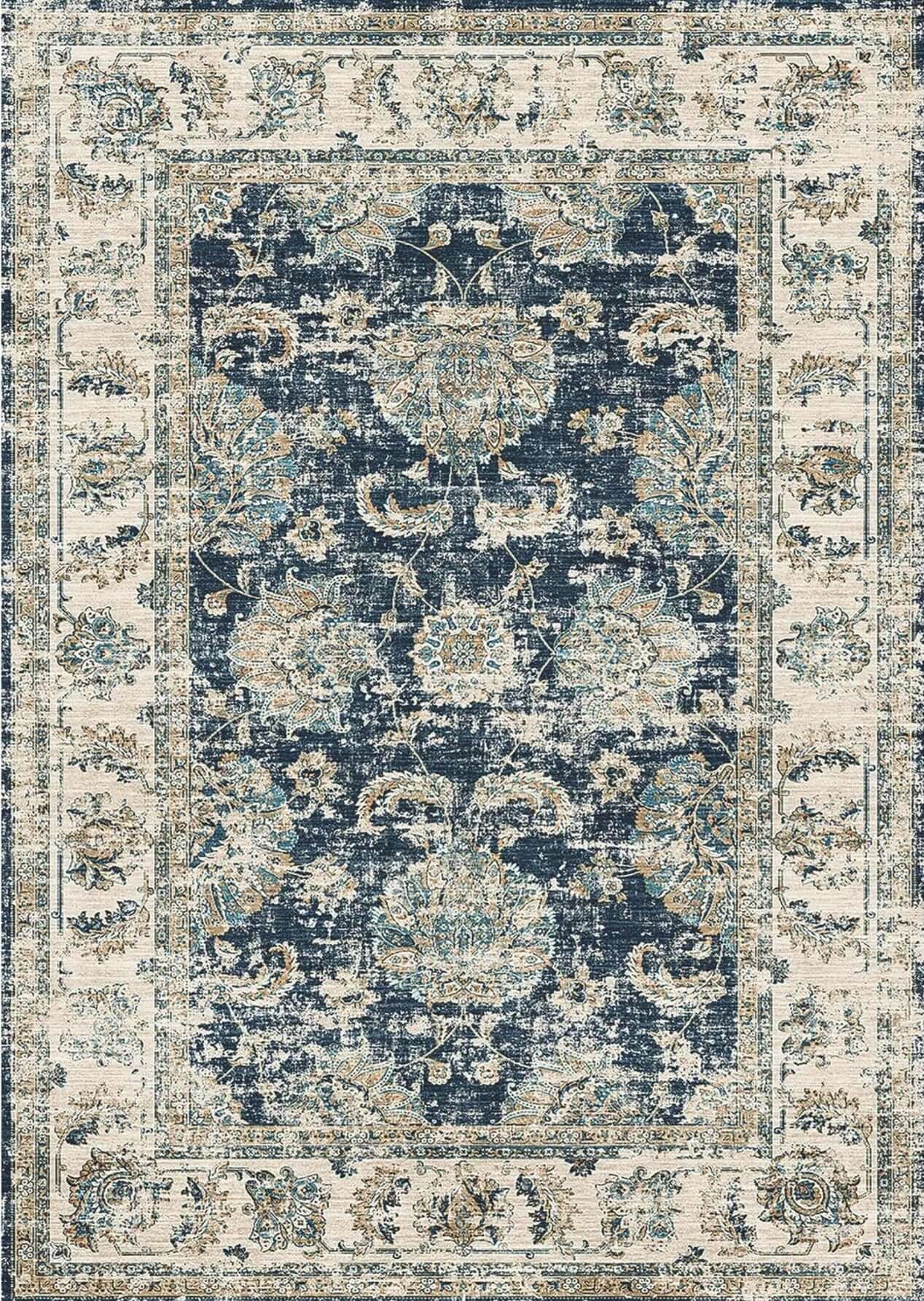 Perla Vintage Washable Rug - Bargainia.com - 