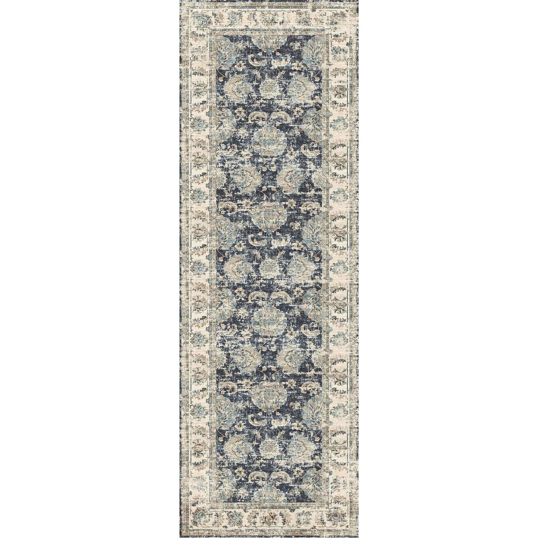 Perla Vintage Washable Rug - Bargainia.com - 5060827251356 - SIL003001