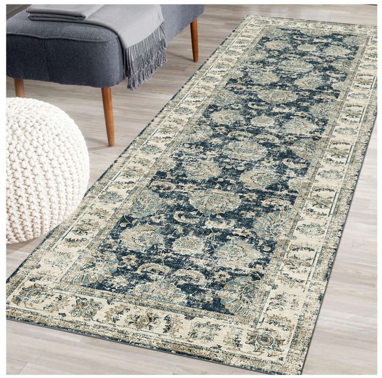 Perla Vintage Washable Rug - Bargainia.com - 