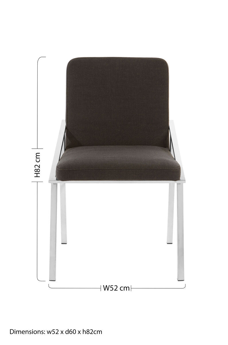 Piermount Black Dining Chair - Bargainia.com - 5018705459431