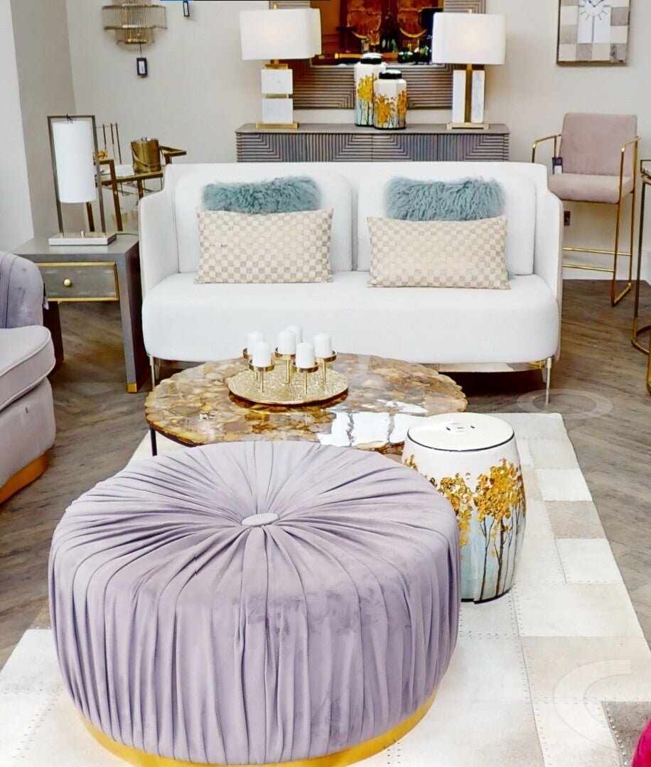 Piermount Ivory and Mink 2 Seater Sofa - Bargainia.com - 