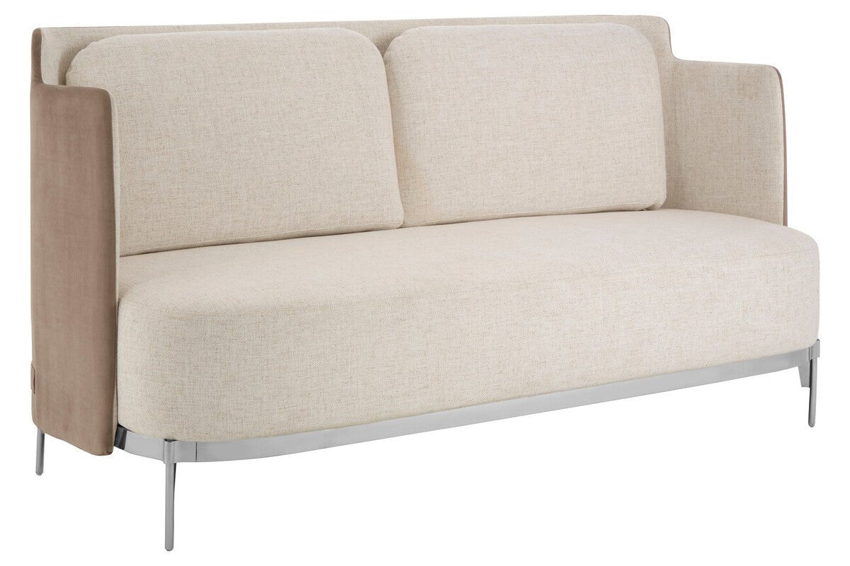 Piermount Ivory and Mink 2 Seater Sofa - Bargainia.com - 