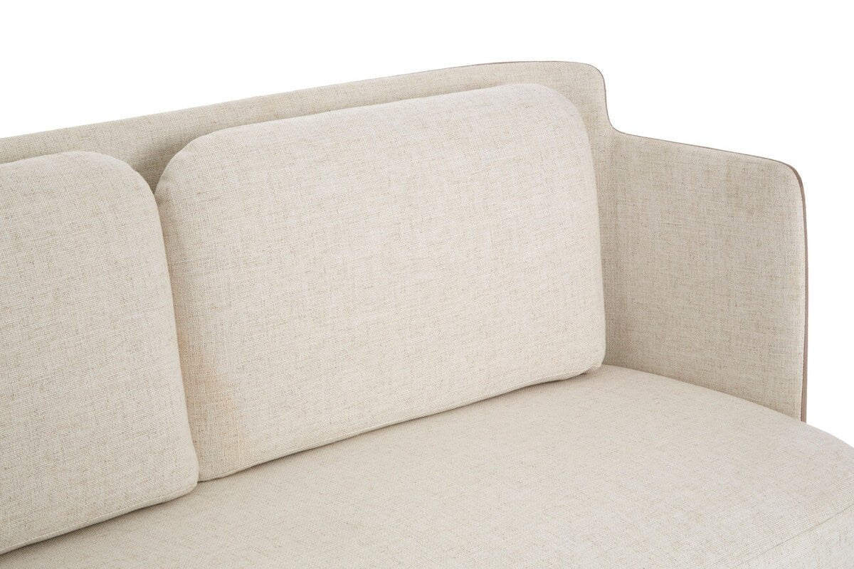 Piermount Ivory and Mink 2 Seater Sofa - Bargainia.com - 