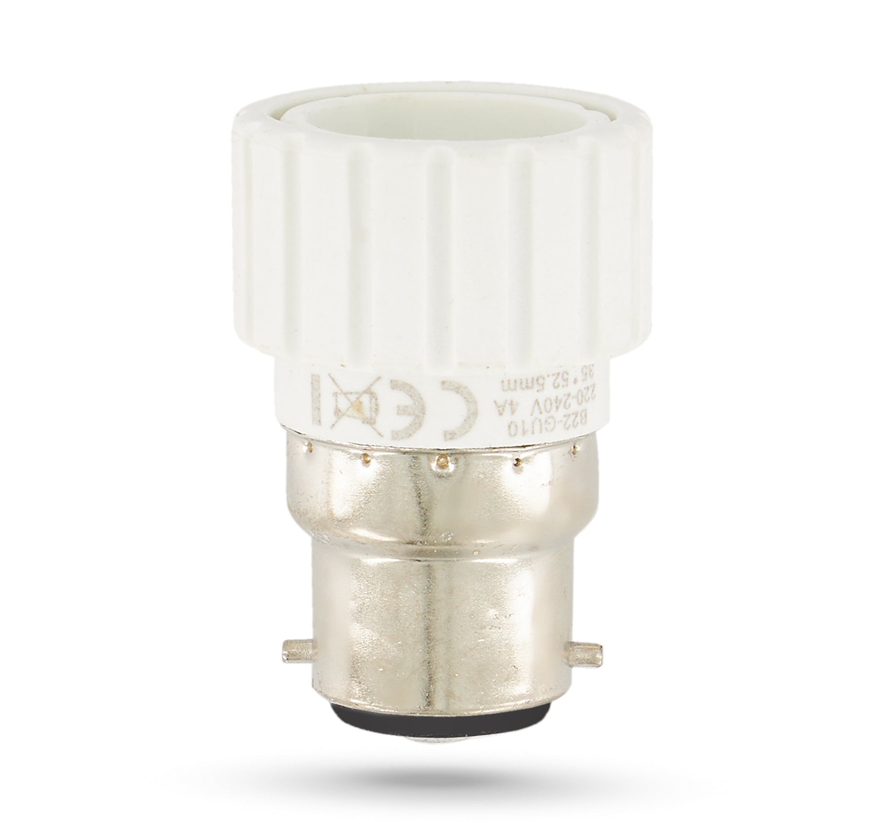 PIFCO Brass Bulb Mount Converter B22 to GU10 - Bargainia.com - 