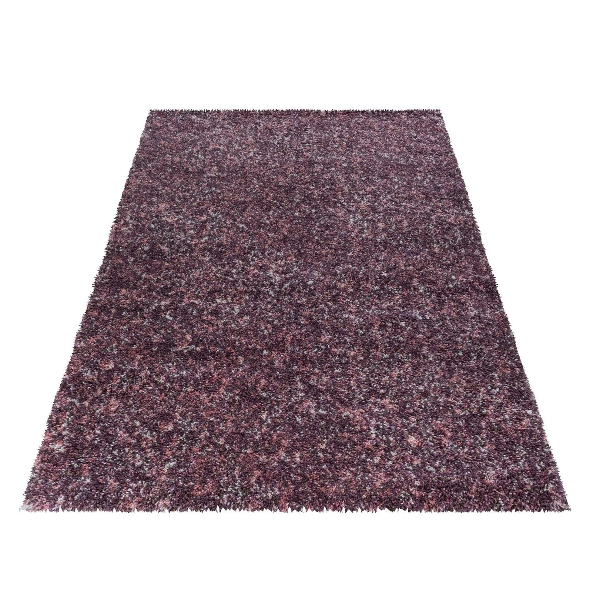 Pink & Purple Blend Shaggy Rug - Enjoy Rugs Rug Masters
