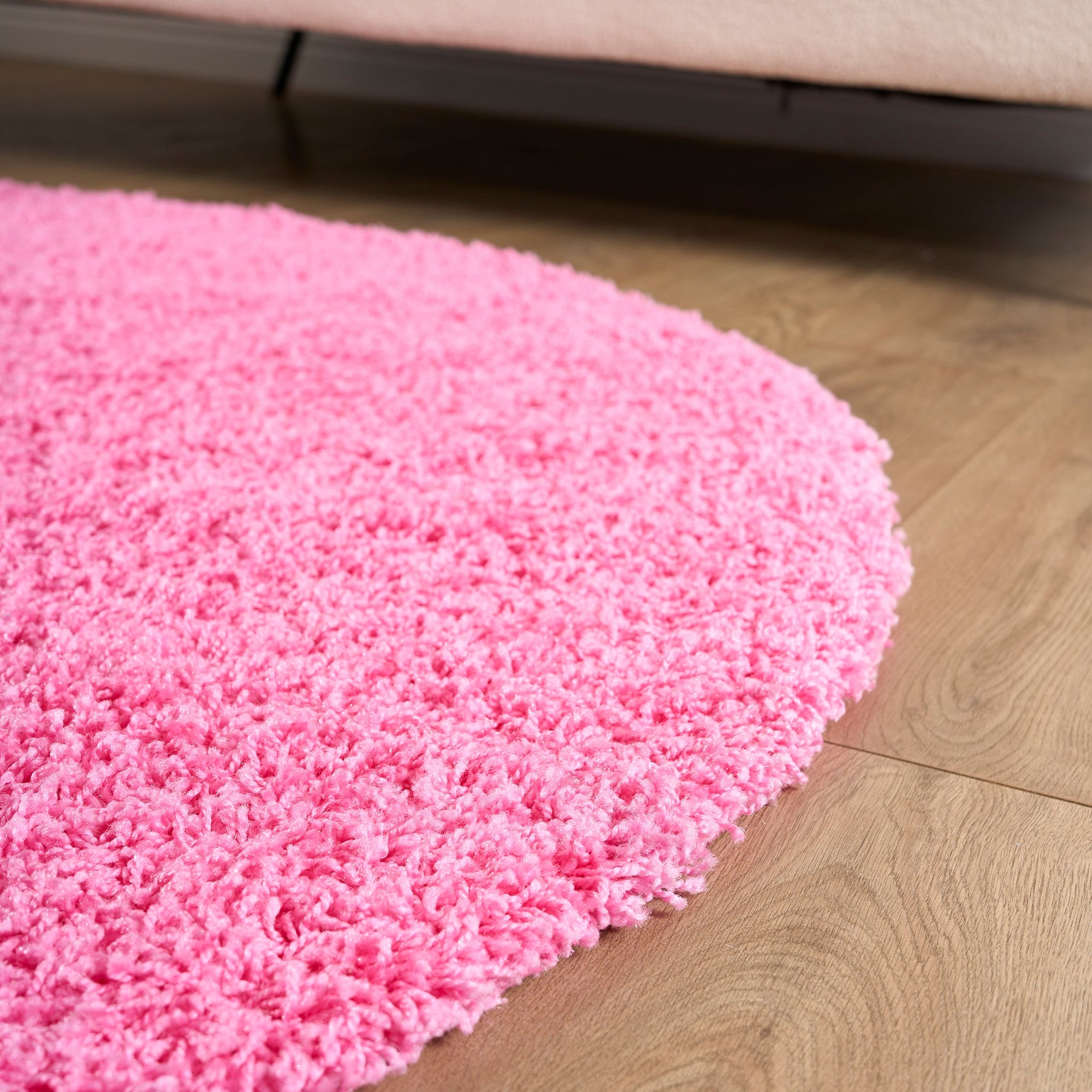 Pink Thick Shaggy Rug - California - Bargainia.com - 