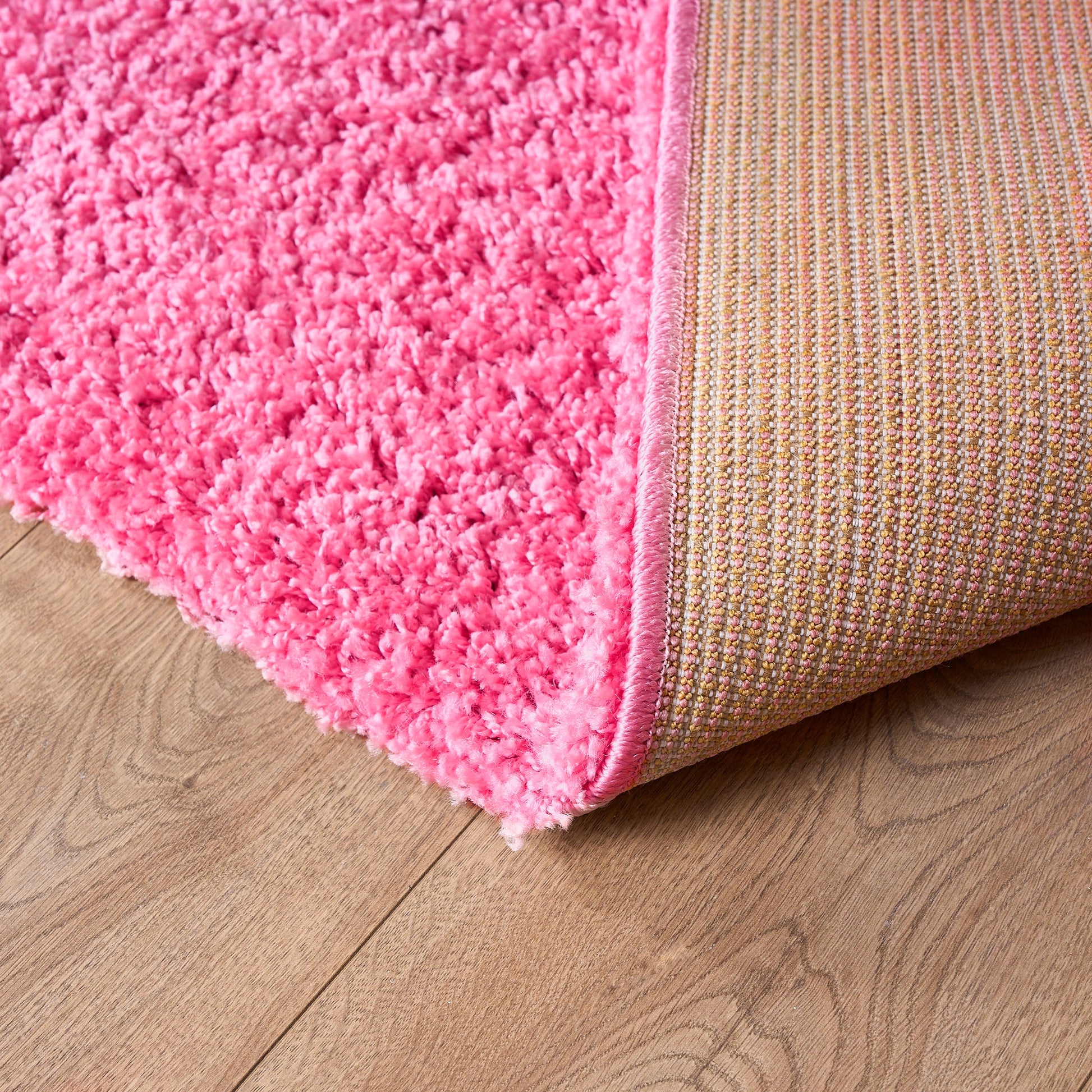 Pink Thick Shaggy Rug - California Rugs Rug Masters