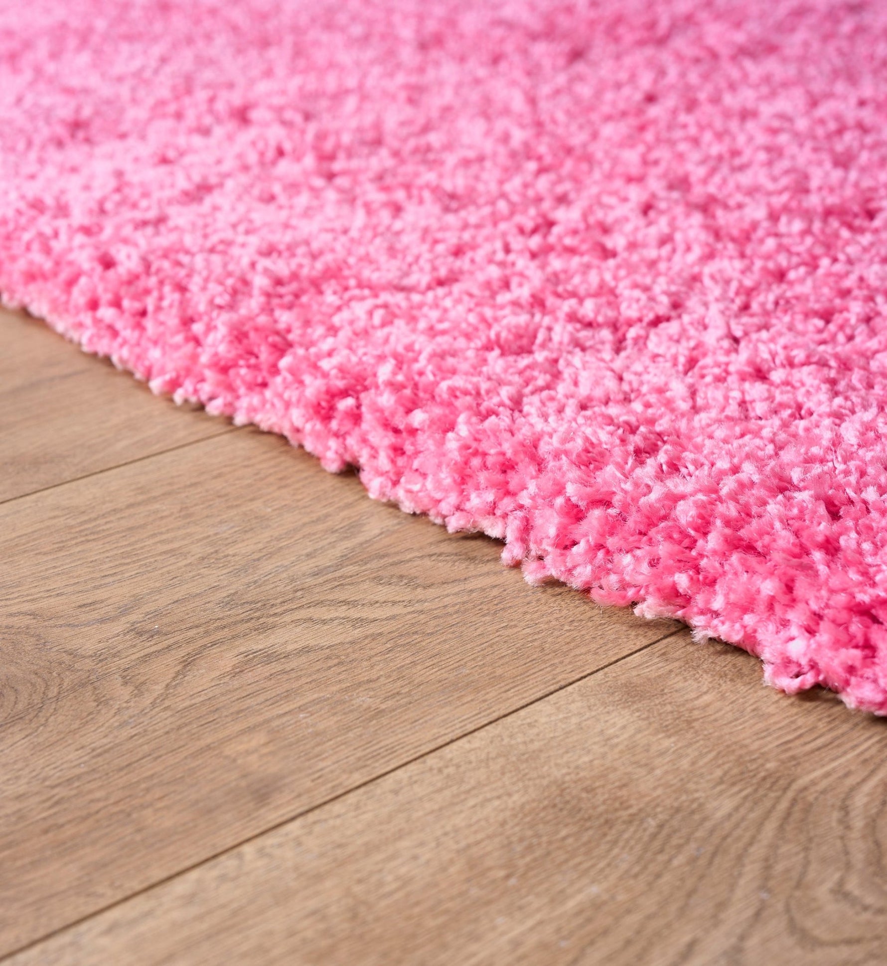 Pink Thick Shaggy Rug - California - Bargainia.com - 