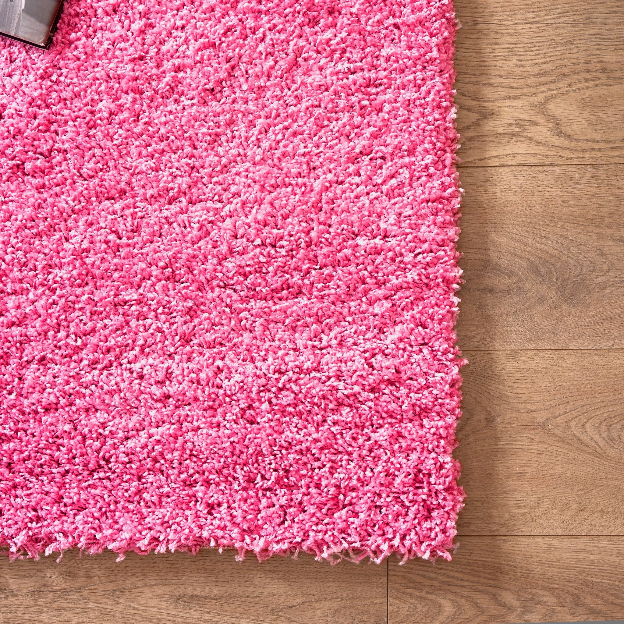 Pink Thick Shaggy Rug - California Rugs Rug Masters