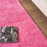 Pink Thick Shaggy Rug - California - Bargainia.com - 