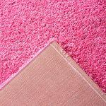 Pink Thick Shaggy Rug - California - Bargainia.com - 