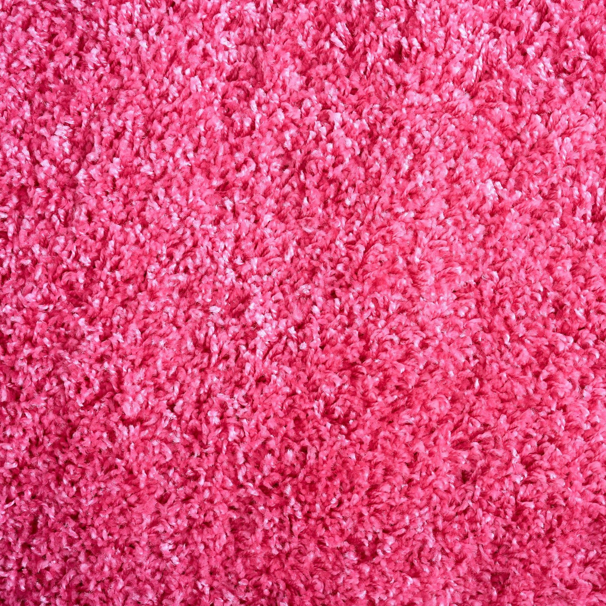 Pink Thick Shaggy Rug - California Rugs Rug Masters