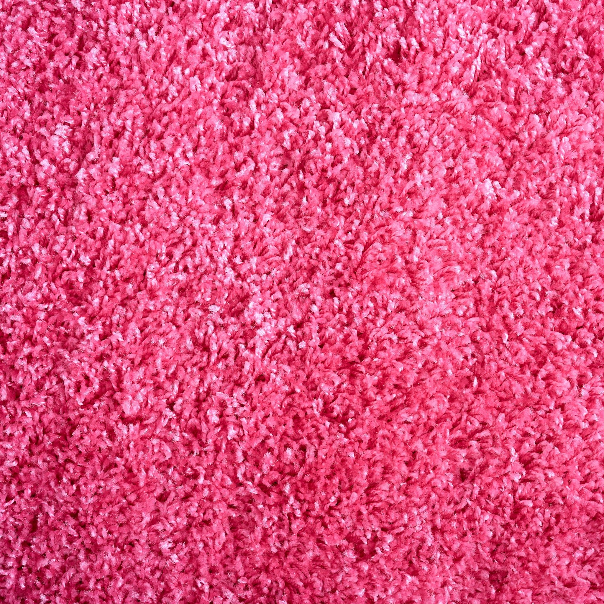 Pink Thick Shaggy Rug - California Rugs Rug Masters