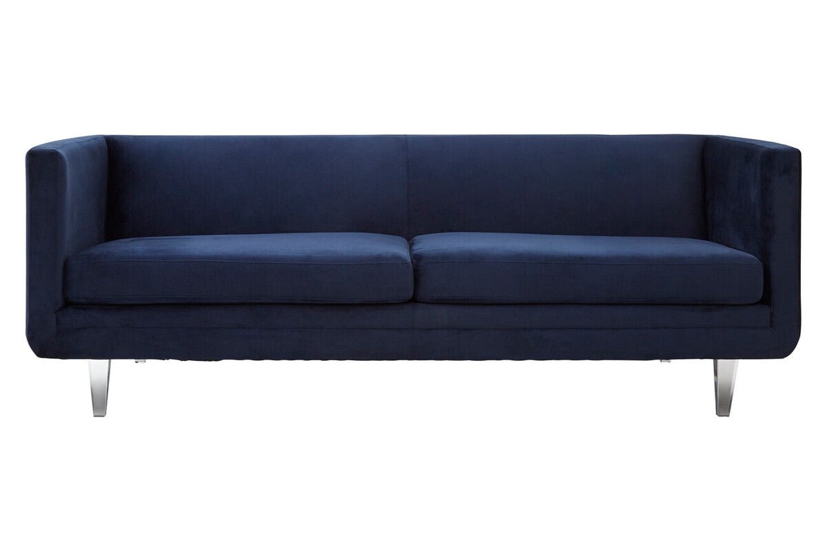 Pinner Dark Blue Sofa - Bargainia.com - 