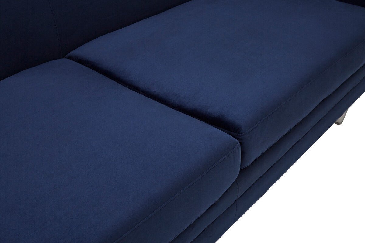 Pinner Dark Blue Sofa - Bargainia.com - 