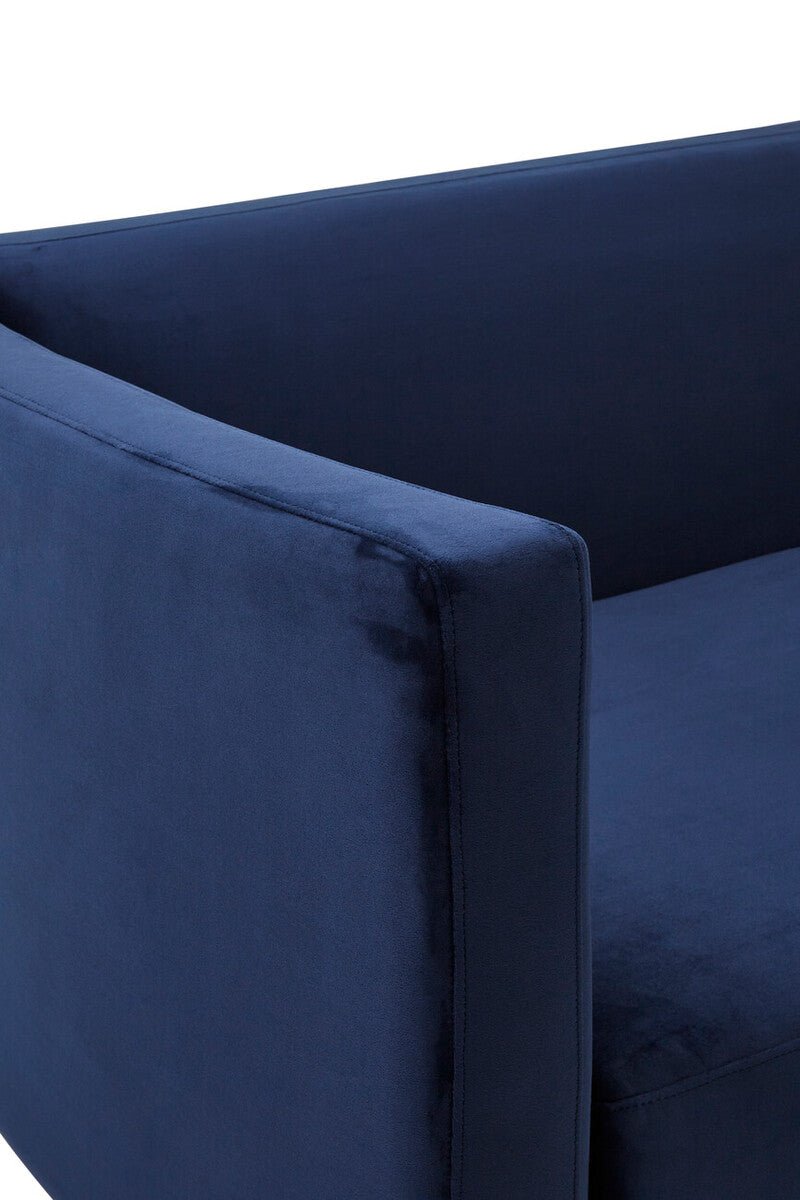 Pinner Dark Blue Sofa - Bargainia.com - 