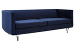 Pinner Dark Blue Sofa - Bargainia.com - 