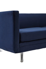 Pinner Dark Blue Sofa - Bargainia.com - 