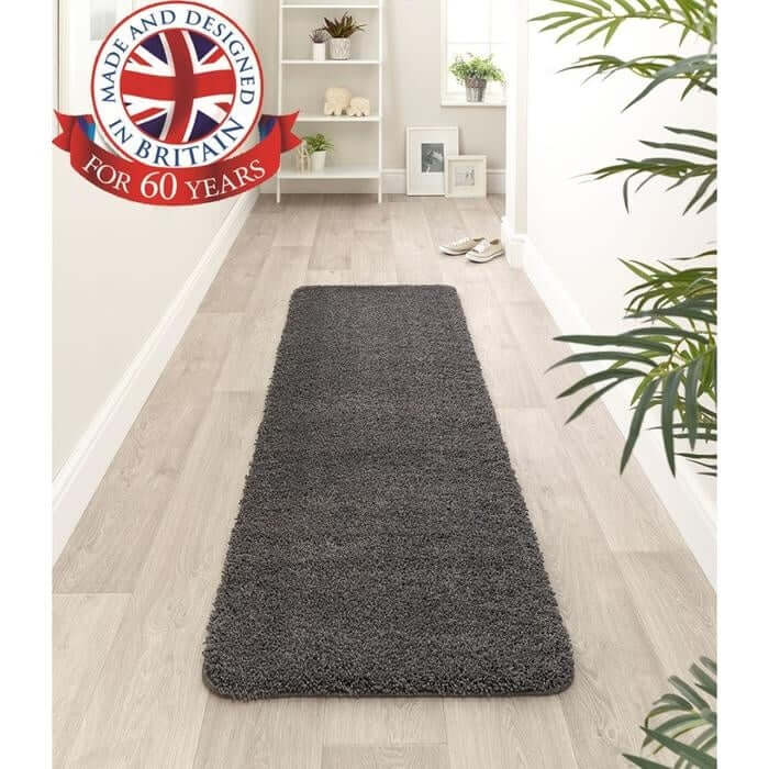 Plain Washable Pet Rug and Runner - Bargainia.com - 5026134535923 - HSSHGY_CHARCL_060X100