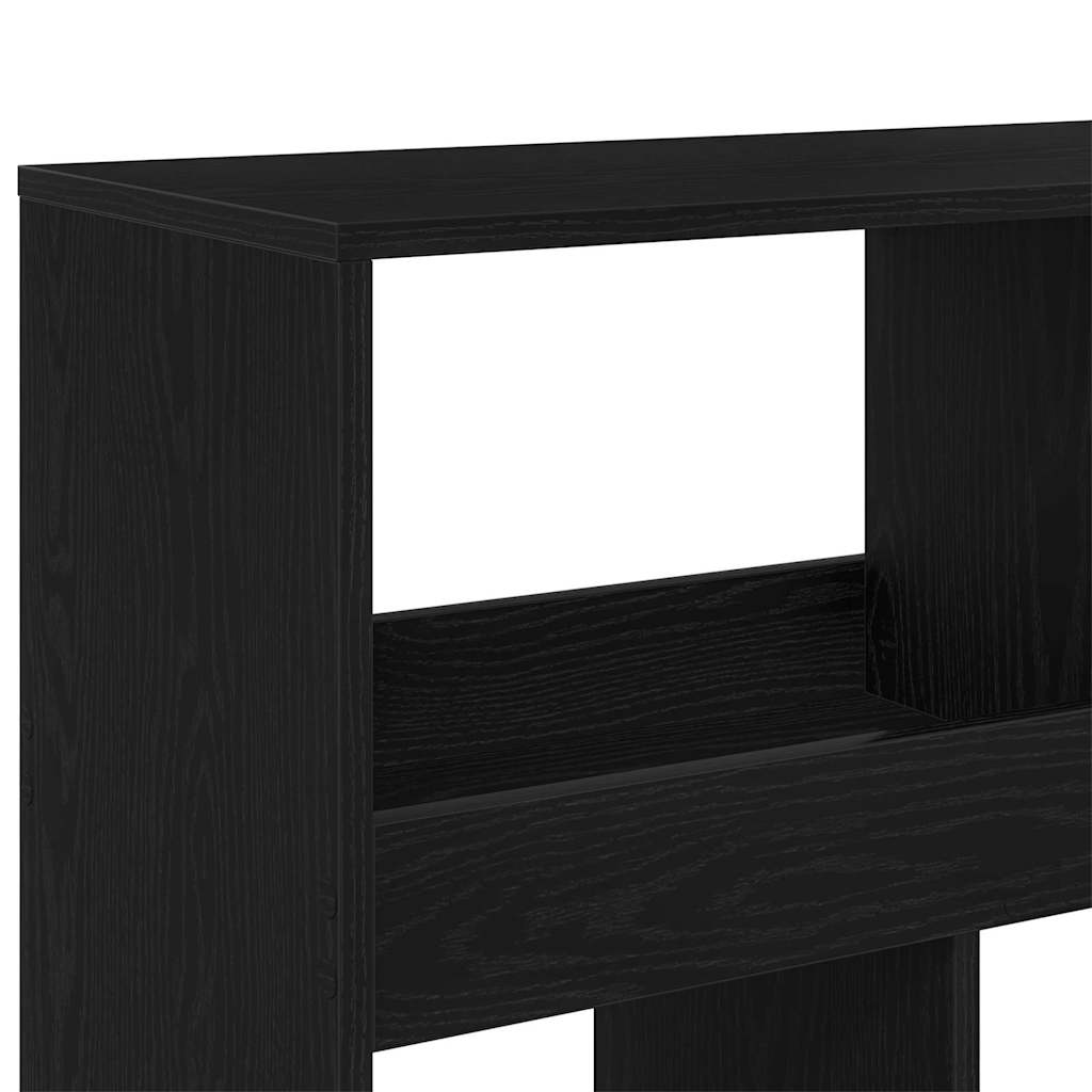 Plant Stand Black Oak Engineered Wood 100x33x187,5 cm - Bargainia.com - 8721158947628 - 3345125