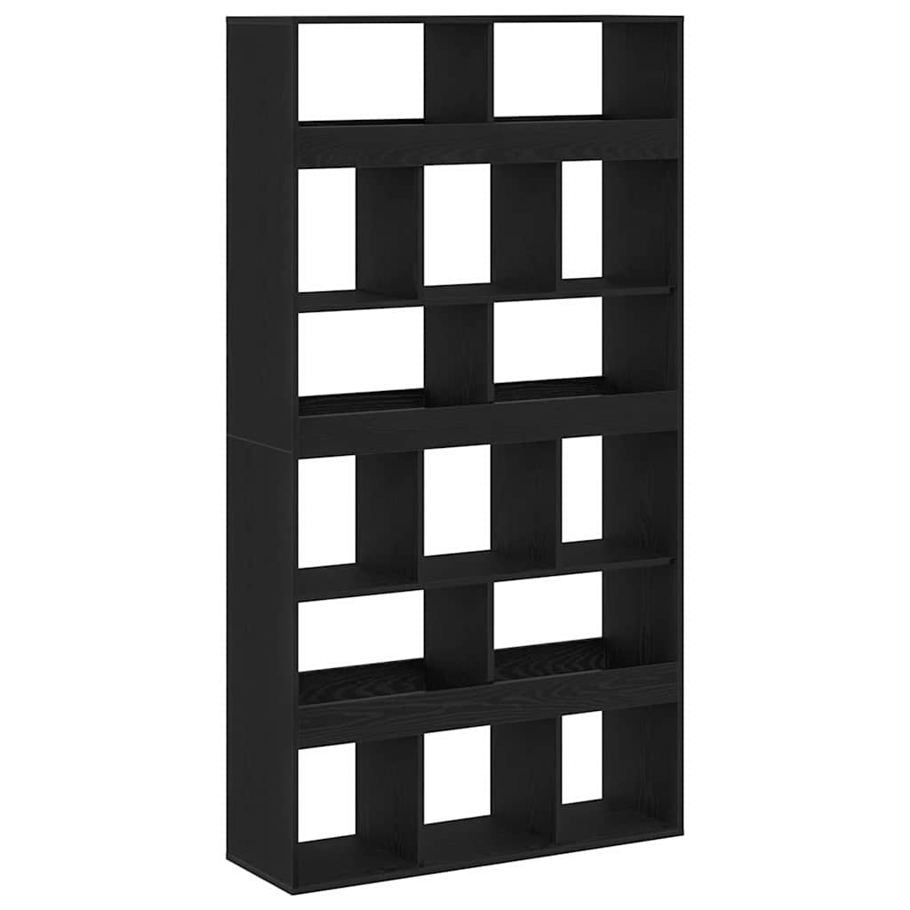 Plant Stand Black Oak Engineered Wood 100x33x187,5 cm - Bargainia.com - 8721158947628 - 3345125