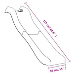 Play Slide Blue 175x38x23 cm Polypropylene - Bargainia.com - 