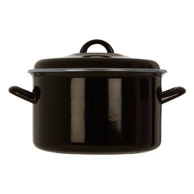 Porter Black Enamel 22cm Casserole Dish - Bargainia.com - 5018705452425