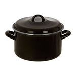 Porter Black Enamel 22cm Casserole Dish - Bargainia.com - 5018705452425