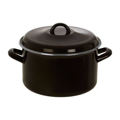 Porter Black Enamel 22cm Casserole Dish - Bargainia.com - 5018705452425