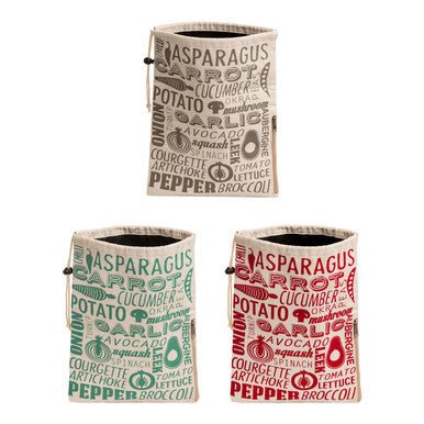 Porter Grey And Natural Vegetable Bag - Bargainia.com - 5018705787374