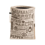 Porter Grey And Natural Vegetable Bag - Bargainia.com - 5018705787374