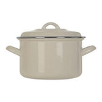 Porter White Enamel 18cm Casserole Dish - Bargainia.com - 5018705452371