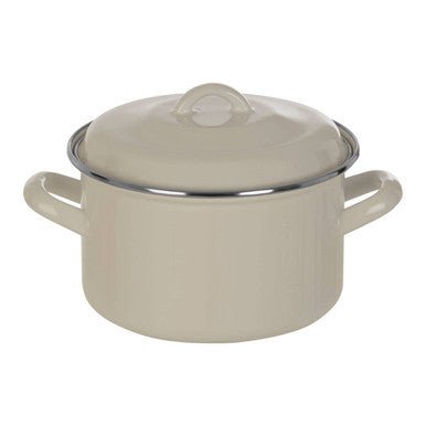 Porter White Enamel 18cm Casserole Dish - Bargainia.com - 5018705452371