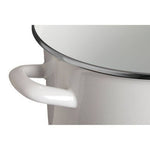 Porter White Enamel 22cm Casserole Dish - Bargainia.com - 5018705452456