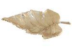 Prato Gold Finish Leaf Dish - Bargainia.com - 5018705438245