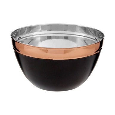 Prescott Large Black And Copper Mixing Bowl - Bargainia.com - 5018705391113