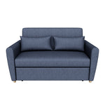 Dahlia Navy Blue 2 Seater Pull Out Sofa Bed - Convertible Sleeper Sofa Bargainia