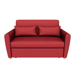 Dahlia Red 2 Seater Pull Out Sofa Bed - Convertible Sleeper Sofa Sofas Bargainia