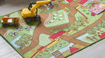 Farm Play Mat Nursery Play Room Non Slip Rug Play Mats Clearance