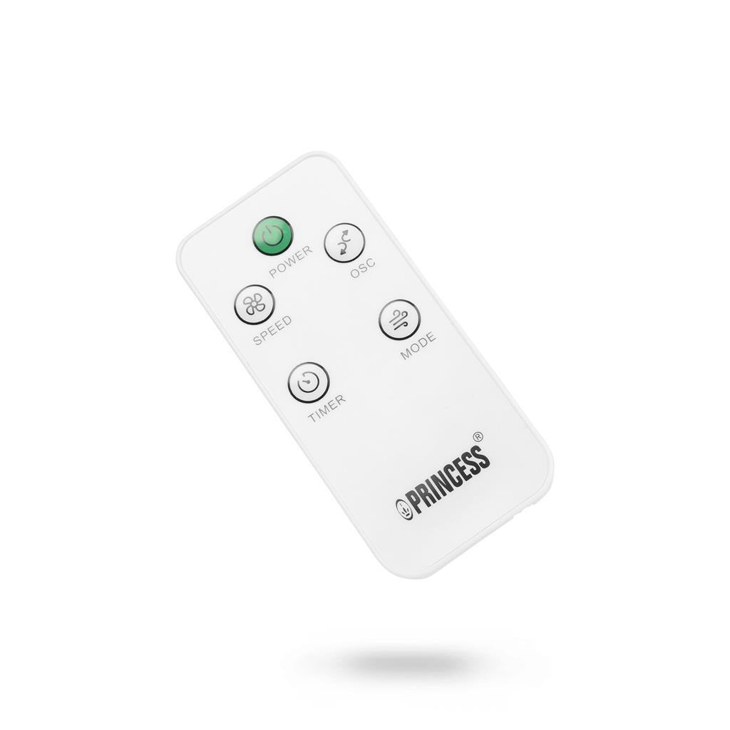 Princess Smart Compact Quiet Tower Fan 80cm Drinks Partner