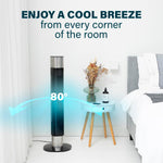 Princess Smart Quiet Tower Fan 104cm - Bargainia.com - 