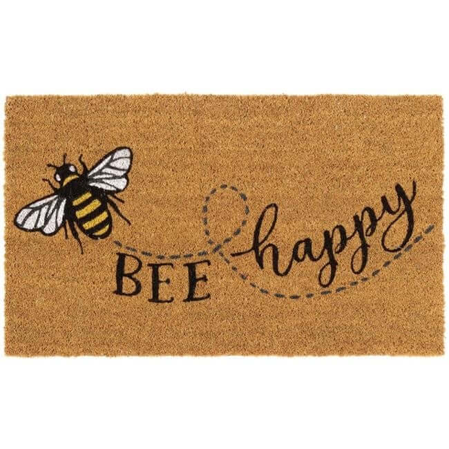 Printed Coir Doormats 45x75 cm - Bargainia.com - 5026134618992 - MMCOIR_BHAPPY_045X075