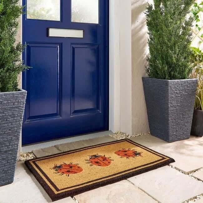 Printed Coir Doormats 45x75 cm - Bargainia.com - 5026134619029 - MMCOIR_LDYBRD_045X075