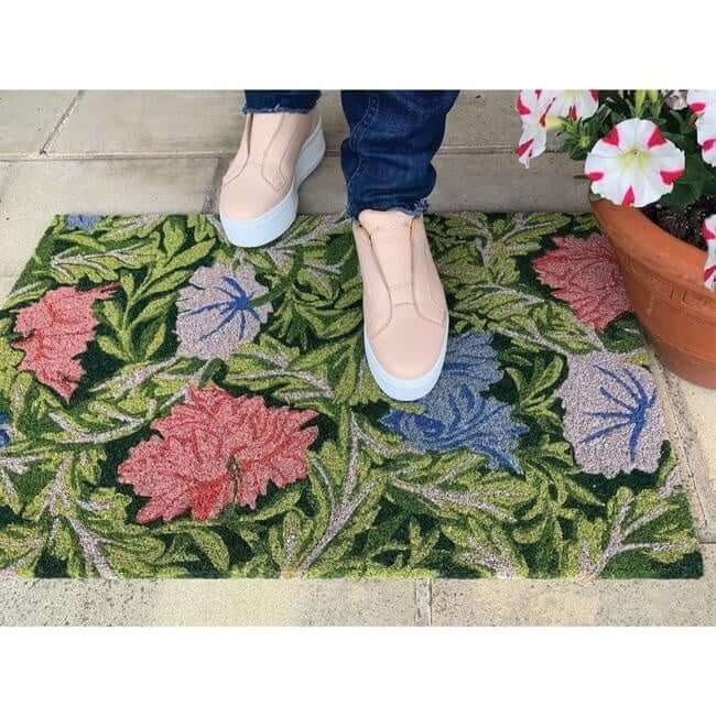 Printed Coir Doormats Floral 45X75 cm - Bargainia.com - 5026134572553 - MMCOPN_ENGRD2_045X075