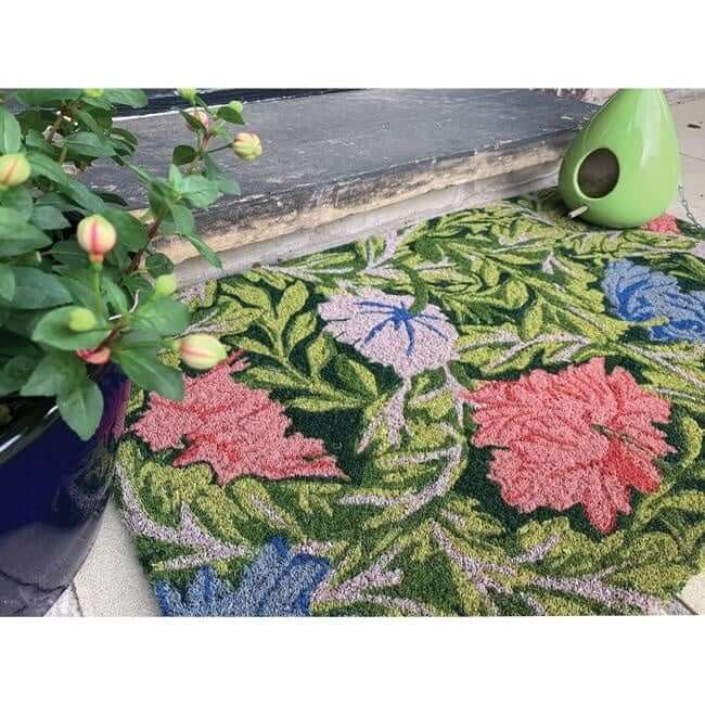 Printed Coir Doormats Floral 45X75 cm - Bargainia.com - 5026134572553 - MMCOPN_ENGRD2_045X075