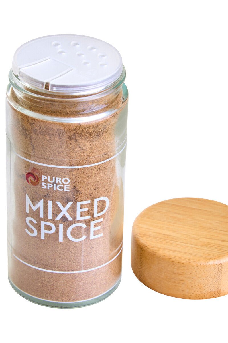 Puro Bamboo Revolving Spice Rack with 16 Jars - Bargainia.com - 5063227018901