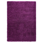 Purple Thick Shaggy Rug - California - Bargainia.com - 