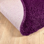 Purple Thick Shaggy Rug - California - Bargainia.com - 